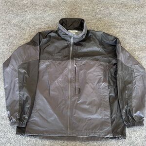 Columbia Men's Lightweight Jacket - Gray/Black Size Large